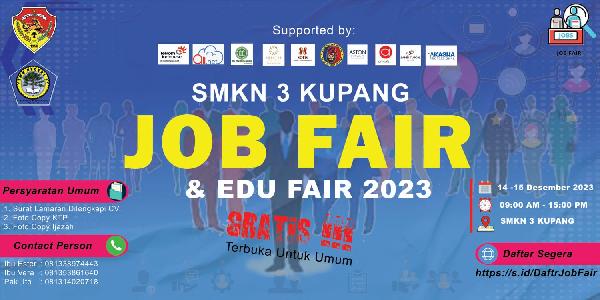SMK Negeri 3 Kupang Gelar Job Fair : Peluang Kerja Bersama 11 Industri Terkemuka di Provinsi NTT