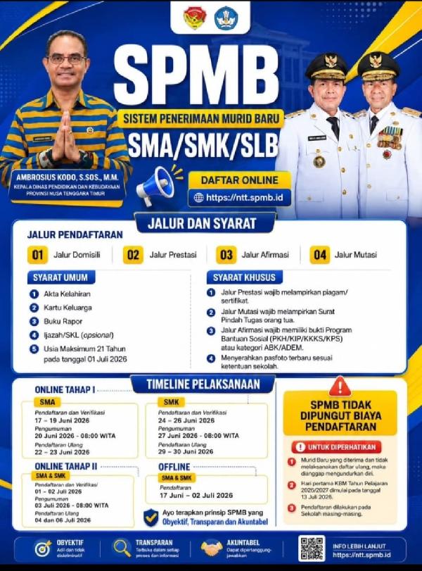 Foto SPMB T.A 2026.2027