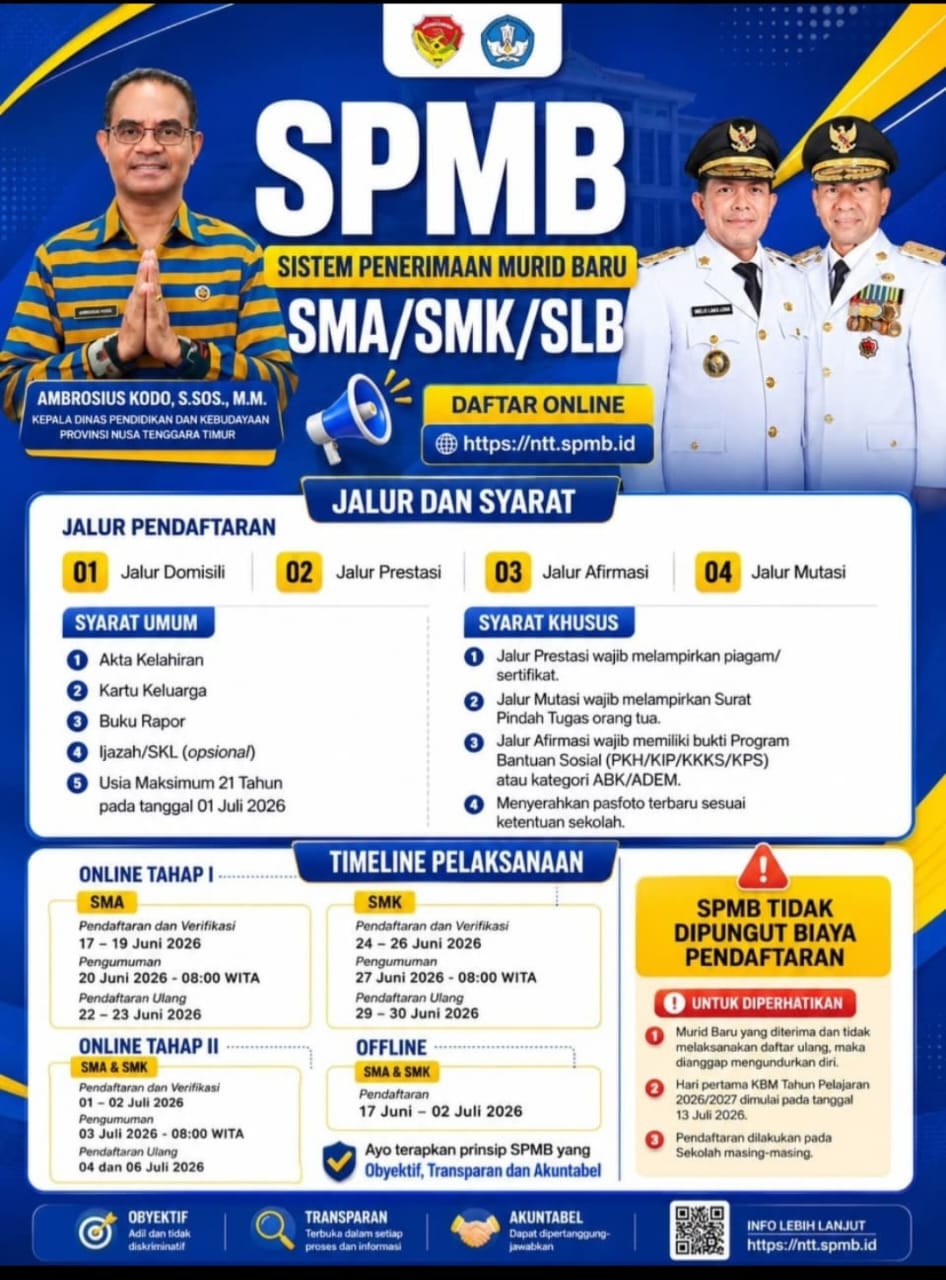 SPMB T.A 2026.2027